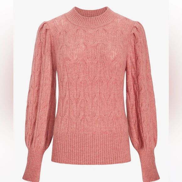 Express Mock Neck Sweater - Picture 1 of 7